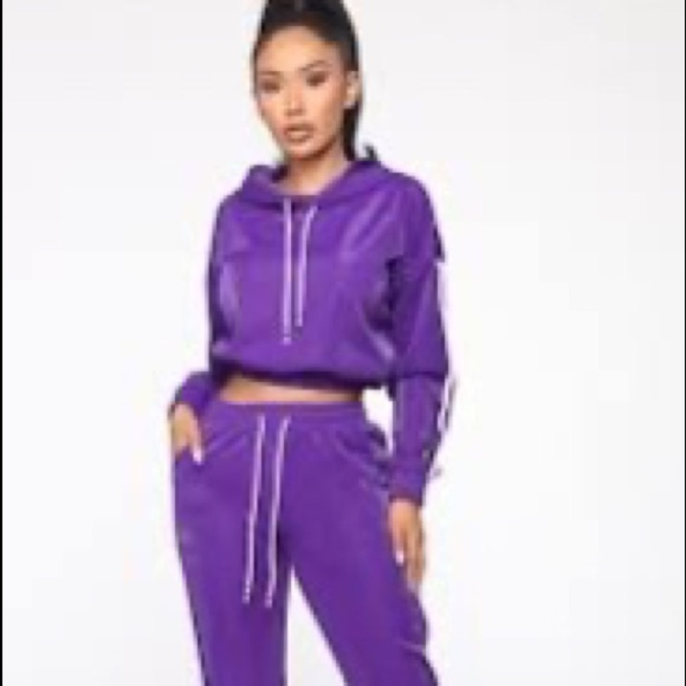 NEW!!! Tennis glam set - Purple and white